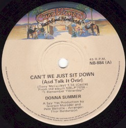 Can’t We Just Sit Down (And Talk It Over)