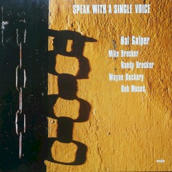 Speak With a Single Voice