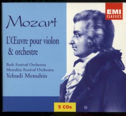 L'Œuvre pour violon & orchestre