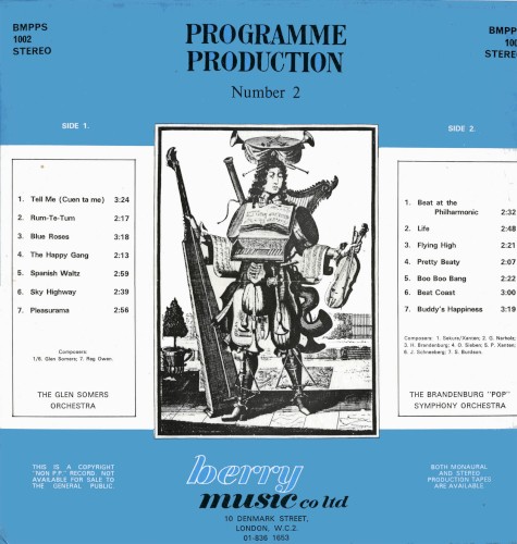 Programme Production Number 2
