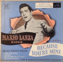 Sings Selections From Because You’re Mine