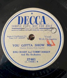 You Gotta Show Me / Then You've Never Been Blue