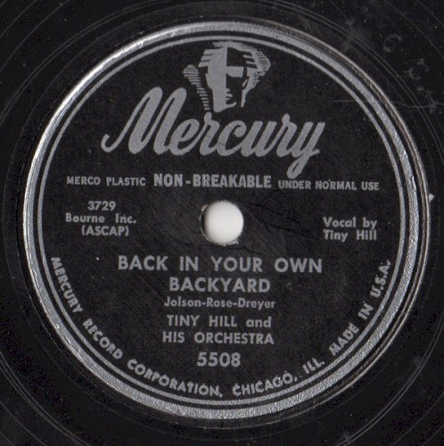 Back in Your Own Backyard / I'll Sail My Ship Alone