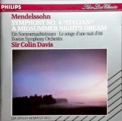 Symphony no. 4, "Italian" / A Midsummer Night's Dream