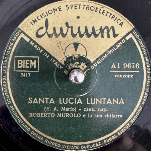 Santa Lucia luntana / Serenata napulitana