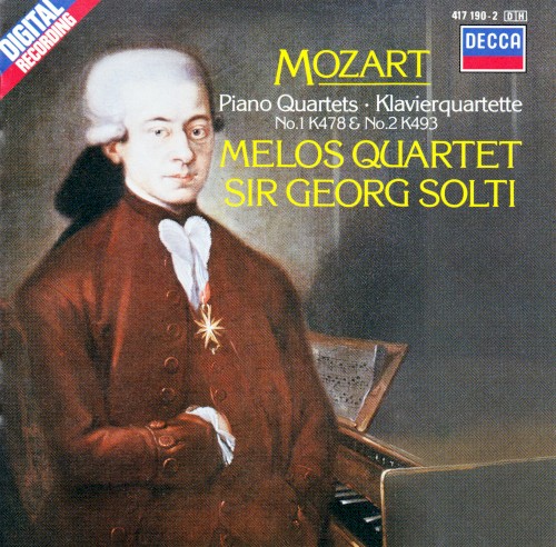 Piano Quartets no. 1 K. 478 & no. 2 K. 493