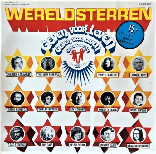 Wereldsterren geven voor leven