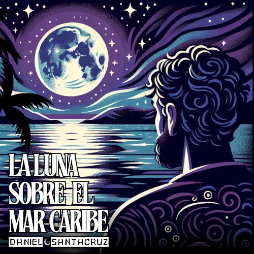 La luna sobre el mar Caribe
