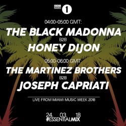 2018-03-22: BBC Radio 1 Essential Mix: All Gone Pete Tong, The Surfcomber, Miami Music Week
