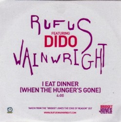 I Eat Dinner (When the Hunger's Gone)