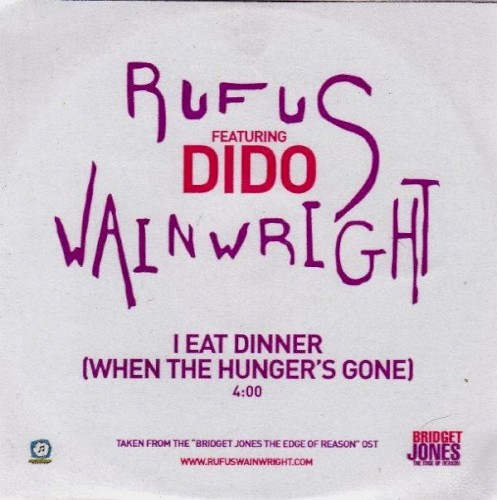 I Eat Dinner (When the Hunger's Gone)