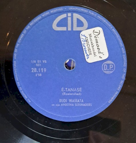 É-tanasé / Waktoe-Potong-Padi