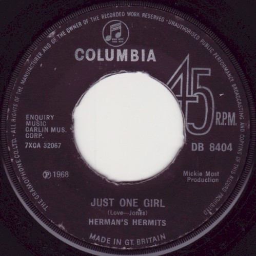 Sleepy Joe / Just One Girl
