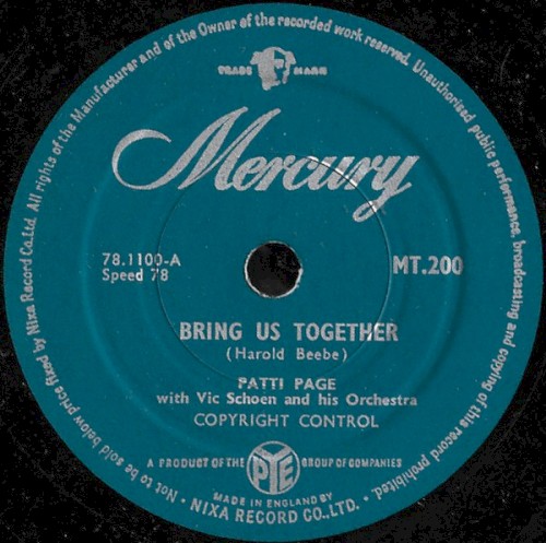 Bring Us Together / Belonging to Someone