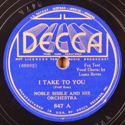 I Take to You / Rhythm of the Broadway Moon