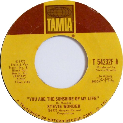 You Are the Sunshine of My Life \ Tuesday Heartbreak