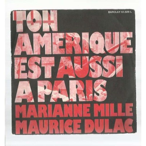 Ton Amérique est aussi à Paris