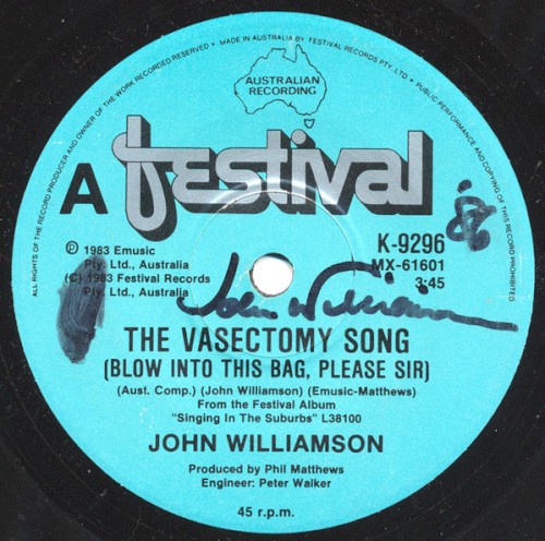 The Vasectomy Song (Blow Into This Bag, Please Sir)