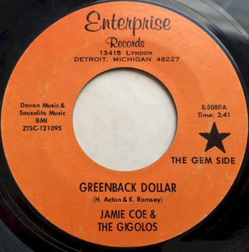 Green Back Dollar / But Yesterday