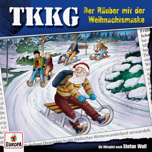 TKKG 203: Der Räuber mit der Weihnachtsmaske