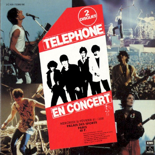 Téléphone en concert
