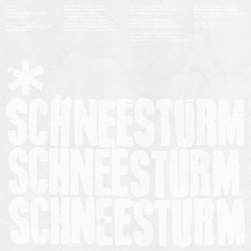 schneesturm