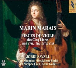 Pièces de viole des Cinq Livres