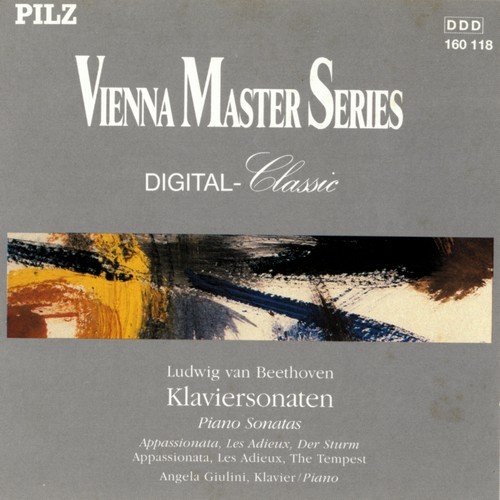 Piano Sonatas: Appassionata, Les Adieux, Tempest (Angela Giulini)