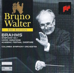 Symphony no. 1 / Variations on a Theme by Haydn / Academic Festival Overture