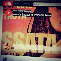 Thank You Dear Sister Assata / Angela Speaks