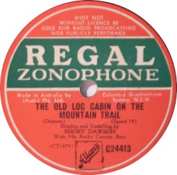 The Old Log Cabin on the Mountain Trail / The Sound Effects Cowboy