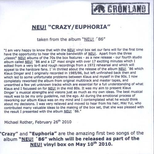 Crazy / Euphoria