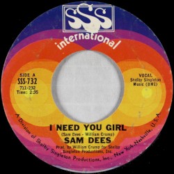 I Need You Girl / Lonely For You Baby