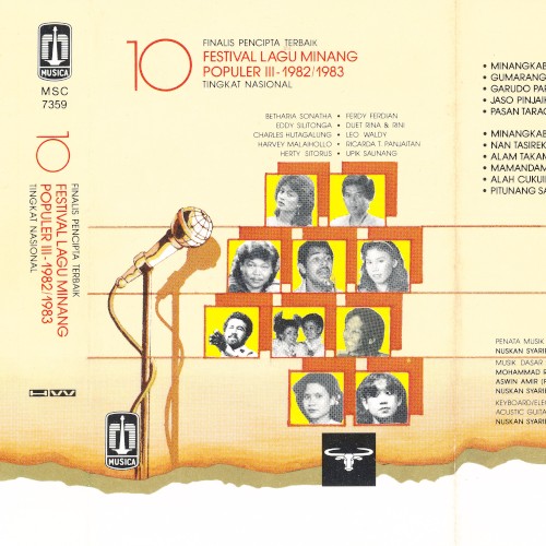 10 Festival Lagu Minang Populer III 1982-1983