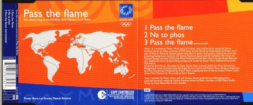 Pass The Flame (The Official Song Of The Athens 2004 Olympic Torch Relay)