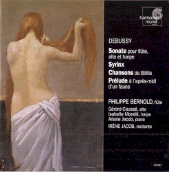 Sonate pour flûte, alto et harpe / Syrinx / Chansons de Bilitis / Prélude à l'après-midi d'un faune