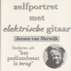 Zelfportret met elektrische gitaar