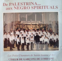 De Palestrina... aux Negro Spirituals
