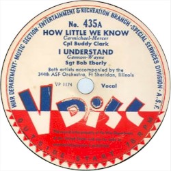 How Little We Know / I Understand / Lonesome Road / Swingtime in the Rockies