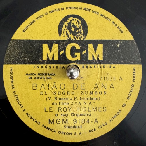 Baião de Ana (El negro zumbón) / Ruby