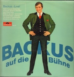 Backus auf die Bühne