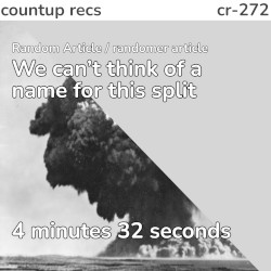 We can’t think of a name for this split