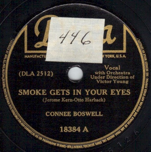 Smoke Gets in Your Eyes / Look for the Silver Lining