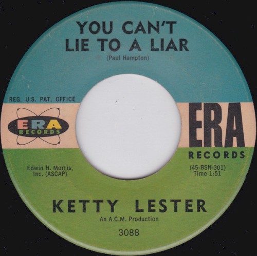 You Can’t Lie to a Liar / River of Salt