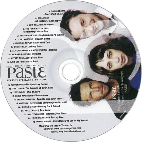 Paste Magazine Sampler #13: Dec 2004–Jan 2005