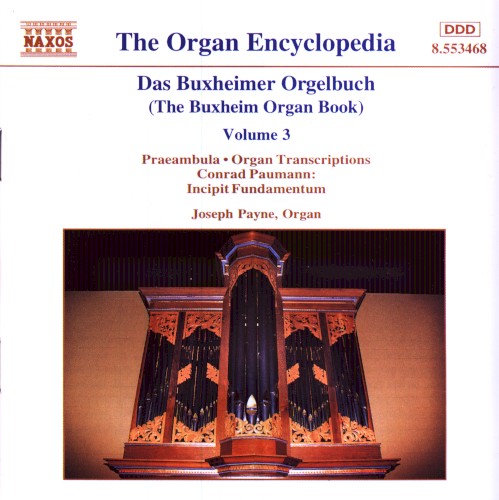 Das Buxheimer Orgelbuch, Volume 3