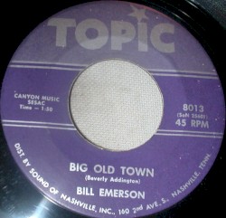 Big Old Town / Goin' Out to Hollywood
