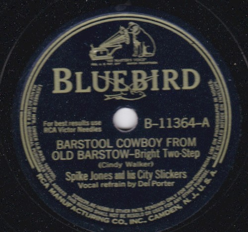 Barstool Cowboy From Old Barstow / The Covered Wagon Rolled Right Along