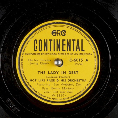 The Lady in Debt / Sunset Blues
