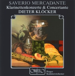 Saverio Mercadante: Klarinettenkonzerte & Concertante